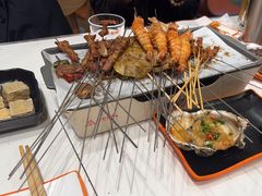 -宝记烧烤·碳锅羊肉·羊蝎子火锅·夜食社(文体路创始店)