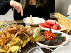 -宝记烧烤·碳锅羊肉·羊蝎子火锅·夜食社(文体路创始店)