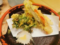 蔬菜天妇罗-づぼらや河豚料理(道顿堀店)