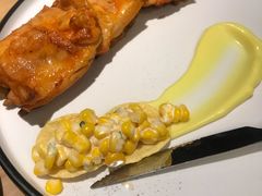 鸡肉配玉米沙拉-清真·艾美可餐厅(大悦汇店)