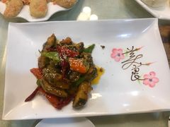 香煎糍粑鱼-长春观斋补堂素菜馆