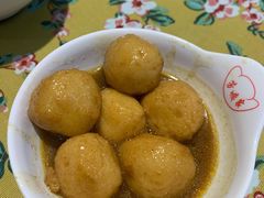 咖喱鱼蛋-芳姨广东砂锅粥(张庄路店)