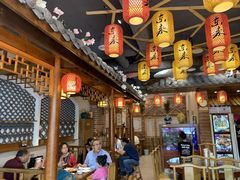 -东来菜馆•手抓海鲜家常菜•海鲜锅贴(鸽子窝店)