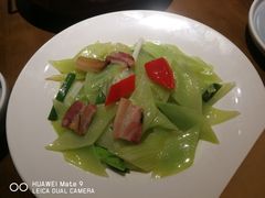 莴笋炒腊味-向川南·水煮鱼·川菜(和平里店)