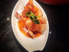 酥炸金丝黑虎虾-解放碑威斯汀酒店-知味国际美食餐厅