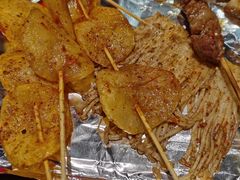 -路边摊小炉子烧烤