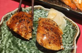 Grilled Black Pepper Foie Gras Hand Roll