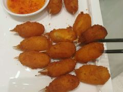 炸蟹钳-天津水游城丽筠酒店