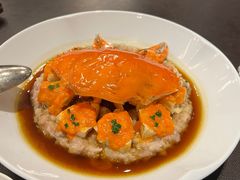 和乐蟹蒸手剁肉饼-广州文华东方酒店·江-由辉师傅主理