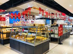 面包甜点陈列柜-山崎面包(第一八佰伴店)