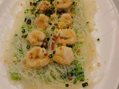 鲜虾仁金蒜粉丝蒸胜瓜-粤财皇冠假日酒店·彩华轩中餐厅