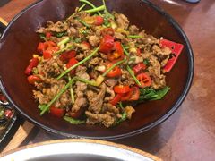 小炒黄牛肉-单记口味虾