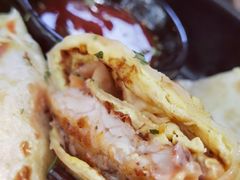 豬排蛋餅-甘单茶事小馆(洋河店)