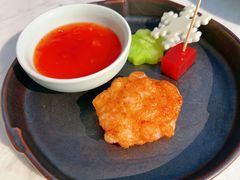 现煎虾饼-甬妈妈湖畔里餐厅(唐山南湖旅游景区店)