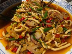 肥肠爆牛肉-众记老派川菜(红牌楼店)