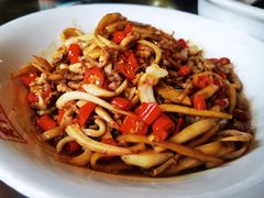 鱿鱼炒肉丝-天下客饭店(中山路店)