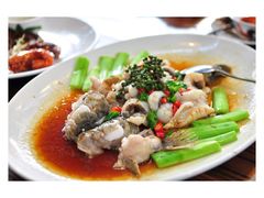 青花椒蒸笋壳鱼-猪肉婆私房菜(容桂总店)