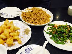 炸虾仁-晚归月亮湾私家菜(临邑路店)