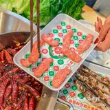 特色羊肉 选用的是内蒙5～6月的羔羊肉，食材很新鲜