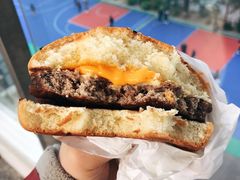 安格斯厚牛芝士堡-麦当劳(金稻田路餐)