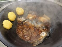 -北京龙庆四季香农家饭庄·灶台鱼·碳烤虹鳟鱼(龙庆峡店)