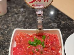 鲜嫩双椒滑牛肉-海底捞火锅(凤凰广场店)