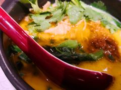 蟹黄油野生笋衣捞面-和府捞面(东直门银座店)