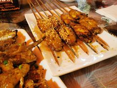 烤羊排-大漠留香盐池滩羊烧烤餐厅(向阳步行街店)