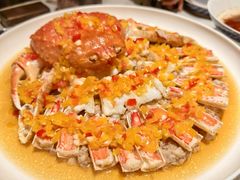 黄椒酱肉饼蒸松叶蟹-炳胜私厨(万象前海店)