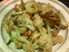 香卤肉炒有机花菜-朕之味(龙湖·西城天街店)