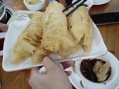 香香脆脆炸鱼肚-章记正宗南岗鱼蛋火锅
