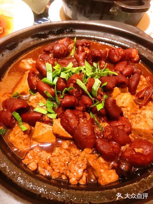 老西门·常州菜(新区店)肠肠豆腐煲图片
