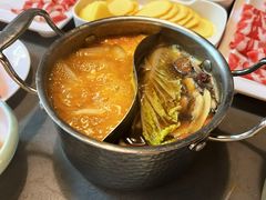黄柿子菌汤锅-君邦火锅(新疆大厦店)