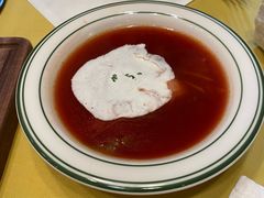 甜菜汤-秋林西餐厅