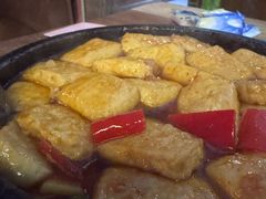 石锅包浆豆腐-缘生态云南菜·野生菌庭院餐厅(华侨城店)
