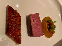 法国羊肉及鹰嘴泥配烧汁-Caprice(香港四季酒店)