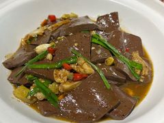 猪血-周大厨辣椒炒肉(巨龙路店)