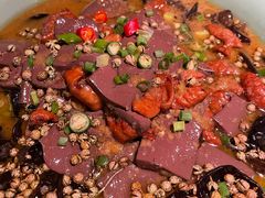 麻香鸭血肥肠-绿茶餐厅(华联万柳店)