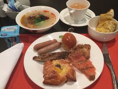 梅杰口中一般人消费不起的200多的早餐！没钱别去吃哦亲-南京圣和府邸豪华精选酒店