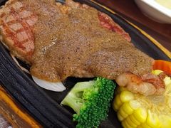 煎烤沙朗牛排套餐-尊品牛排(沙湾印象汇店)
