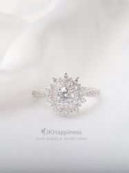 -JKHappiness培育钻石钻戒婚戒定制(天河国贸店)