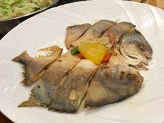 香煎深海仓鱼-启香鸡私房菜(湖景店)