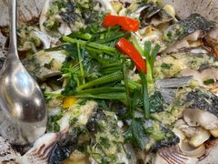 蒜子姜葱焗瘦身鲩-海宝酒家(中山四路店)