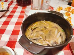 蘑菇汤莜面鱼鱼-西贝(无锡万象城店)