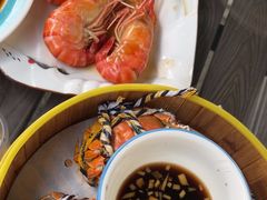 -七的湖·晚芳亭·阳澄湖农家菜·大闸蟹(莲花岛店)