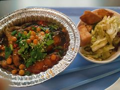 馕炒包菜-北大家园食堂
