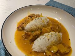 咖喱鸡肉饭-东米西面(台北院子店)