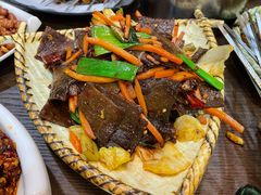 炒锅巴面皮-丁虎子烤肉(国道二店)