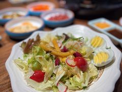 -明洞阿姨·韩式酱蟹烤肉·创意料理(三元桥店)