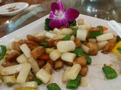味蕾炒藕尖-绿雅居原生态农庄(小涌店)